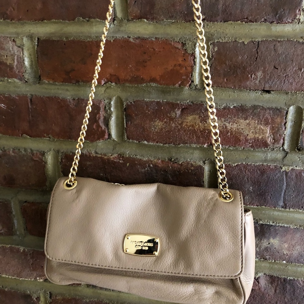 Michael Kors beige chain bag- brand new